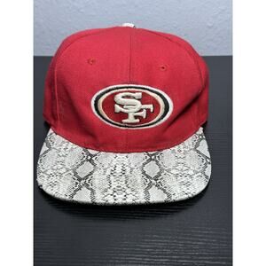 San Francisco 49ERS Adult Cap/Hat Snap Back Supreme Cap Snake Skin Bill